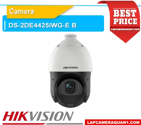 Camera Speed Dome DS-2DE4425IWG-E(B), DS-2DE4425IWG-E(B), Camera PTZ Hikvision 25X, Camera Speed Dome 4MP, Camera AcuSense Hikvision, Camera DarkFighter Hikvision, Camera PTZ hồng ngoại 100m, Camera AI Hikvision